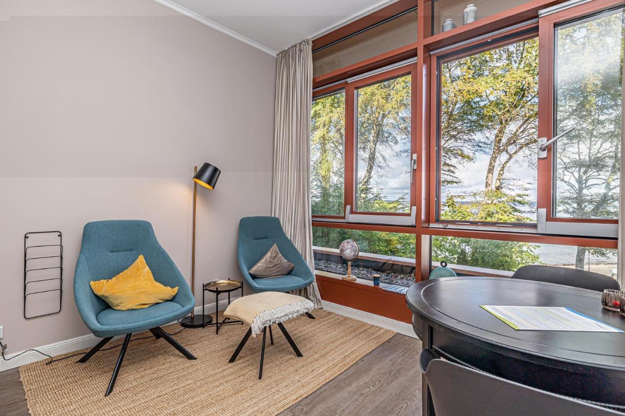 Fewo1846 Intermar - Marina Del Rey - Elegantes Studioapartment Mit Meerblick Und Eigenem Strandkorb Glücksburg Buitenkant foto